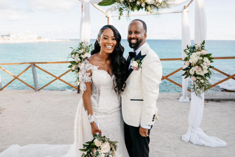 Sonesta Maho Beach Wedding // Lina and Iskander